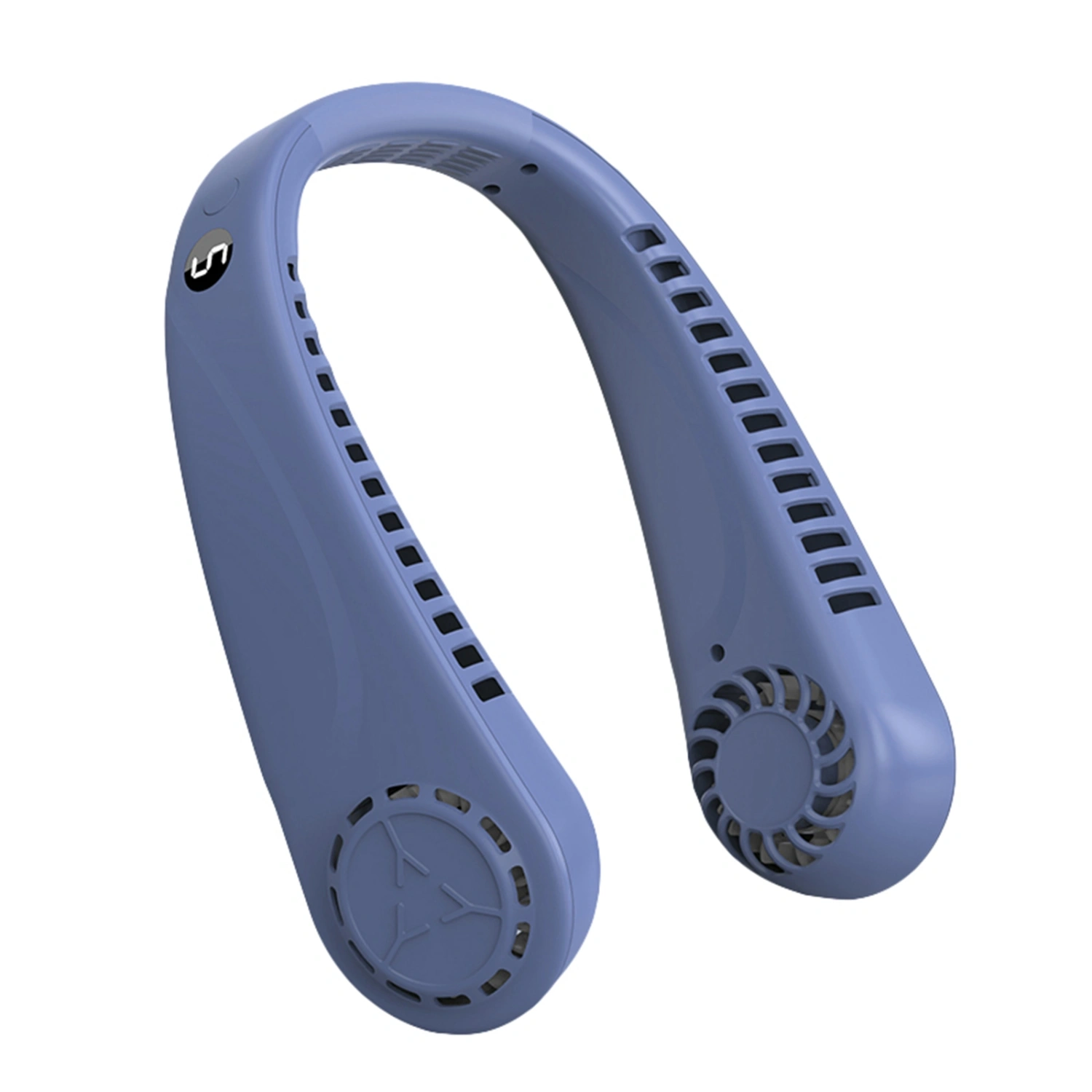 Neck Hanging Fan, Digital Display Hands-free Personal Neck Fan