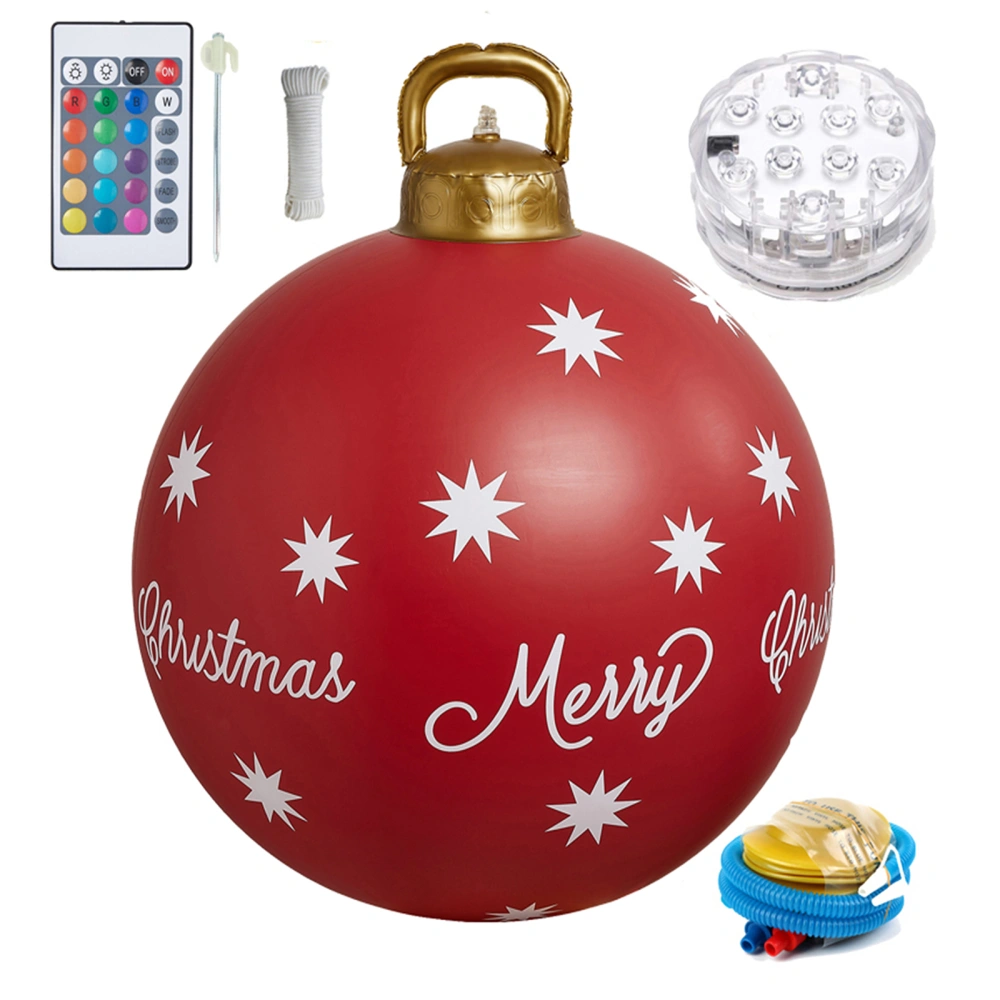 Christmas Ball Balloon with Light, Hangable Lamp Accessories Kit