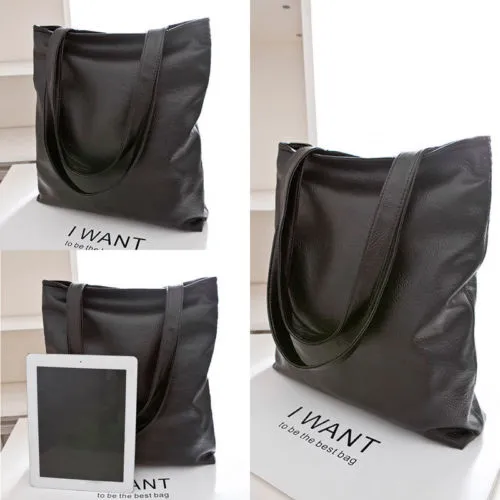 Ladies Shoulder Bag Tight Strap with Zipper Closure Scratch Resistance Handbag