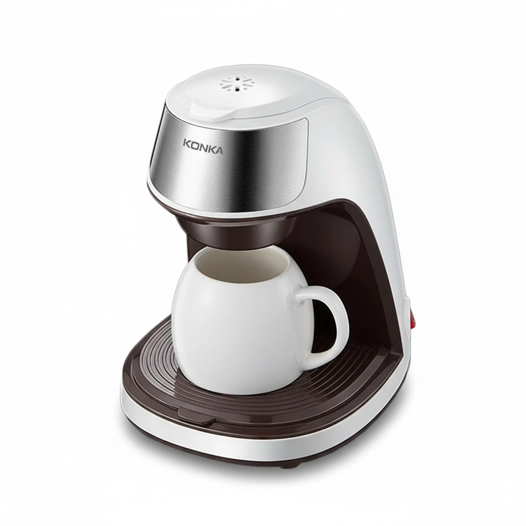 10.1oz Single Cup Coffee Makers with Coffee Tumbler & Nylon Filter