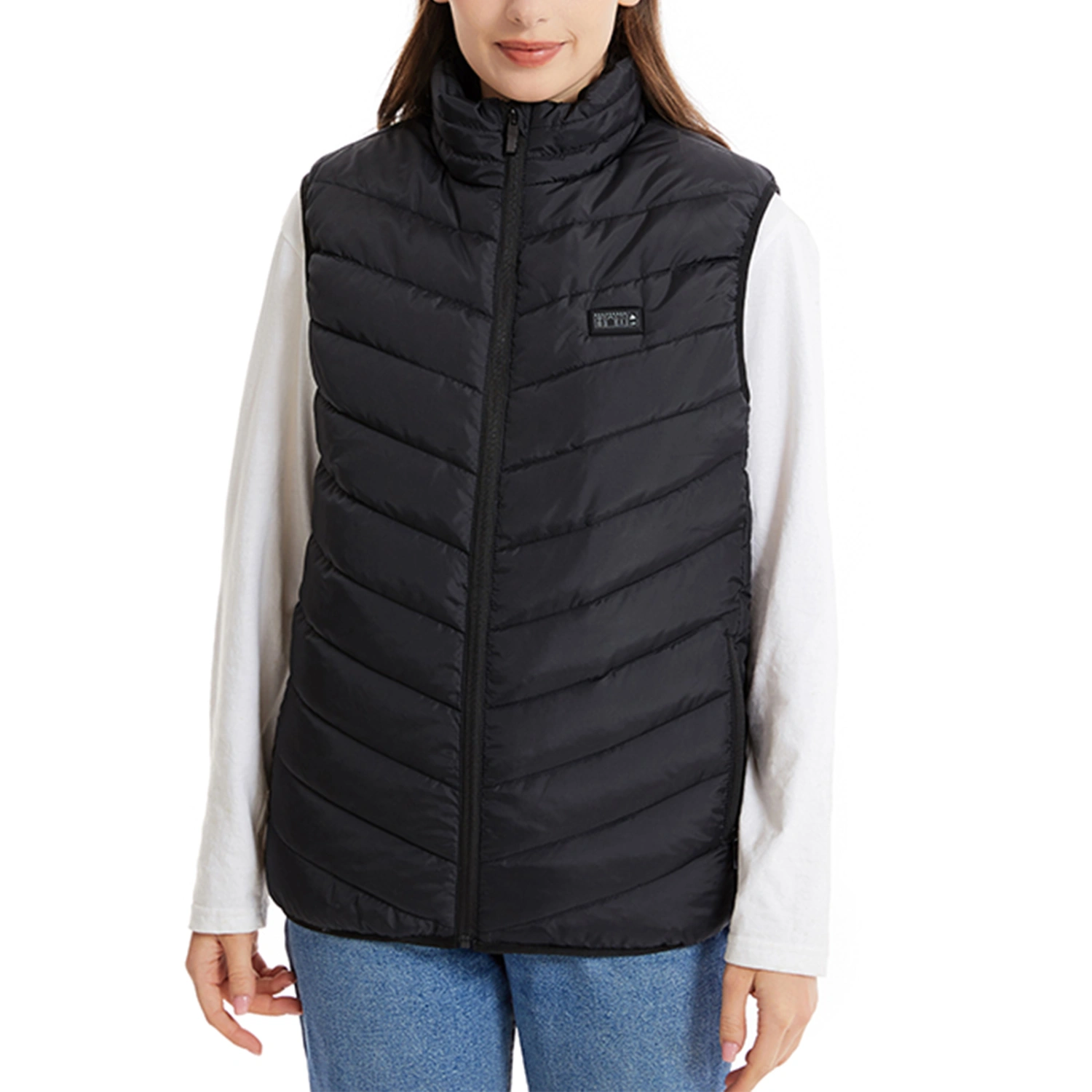 Electric Heated Vest 21 Heating Zones Rechargeable Heated Jacket 