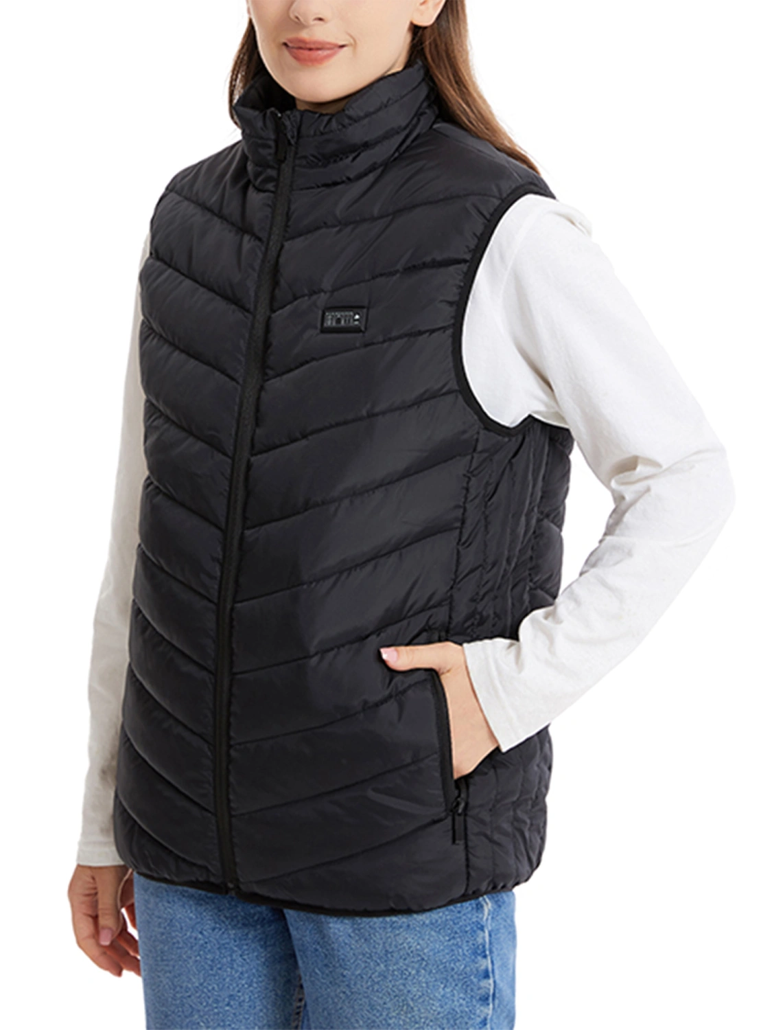 Electric Heated Vest 21 Heating Zones Rechargeable Heated Jacket 