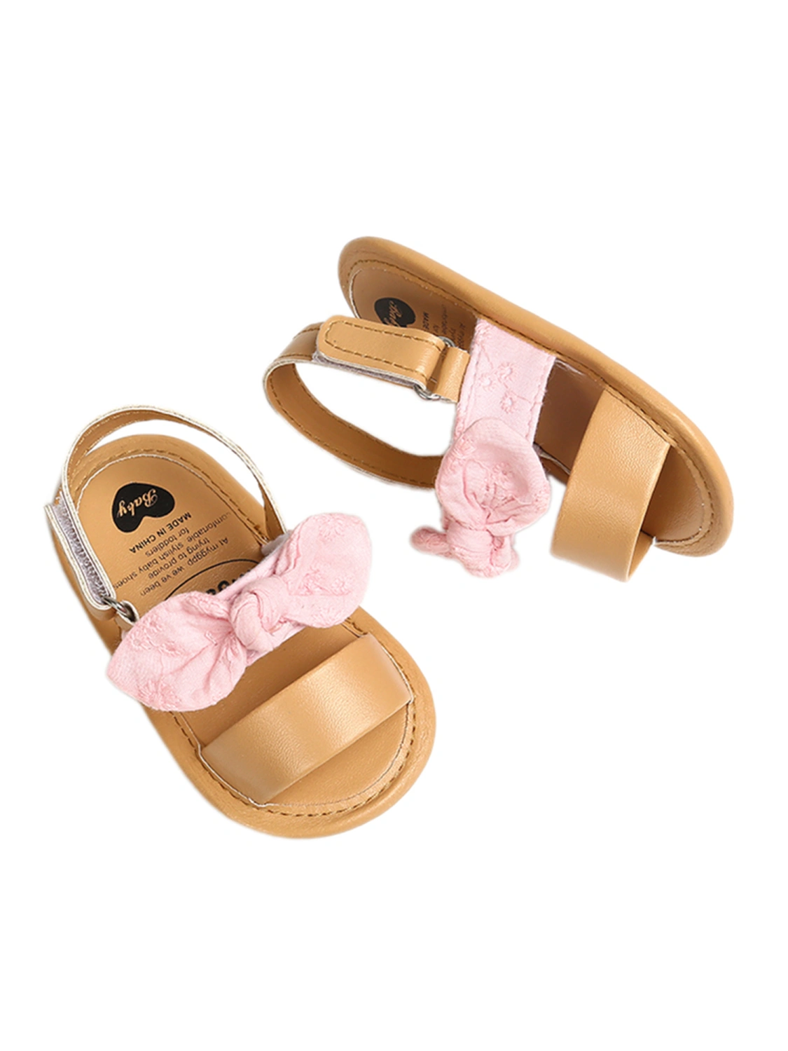 Baby Girl Cute Summer Sandals Cute Bowknot Anti-Slip Soft Sole Shoes