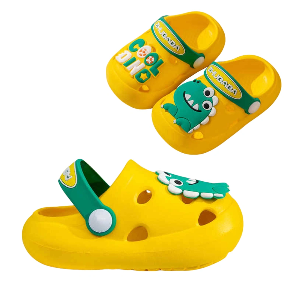 Kids Slide Sandals Garden Water Slip on Clogs Shoes Shower Slipper 