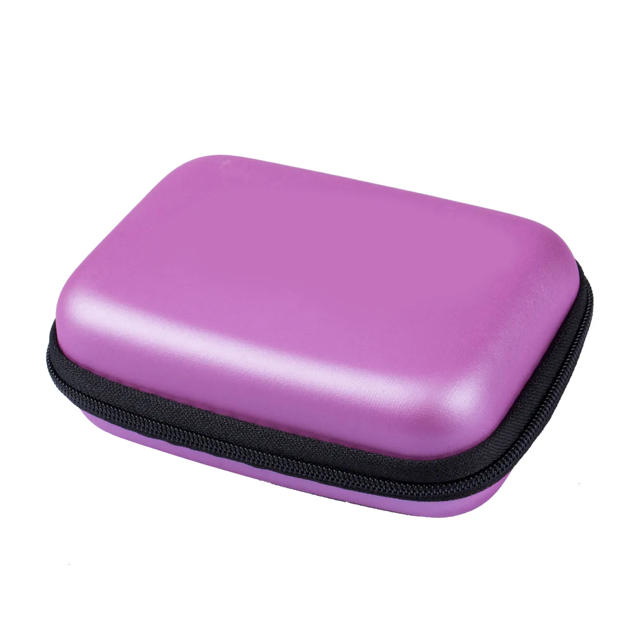 Earphone Wire Storage Case, Portable Zip-up Data Cable Carrying Box