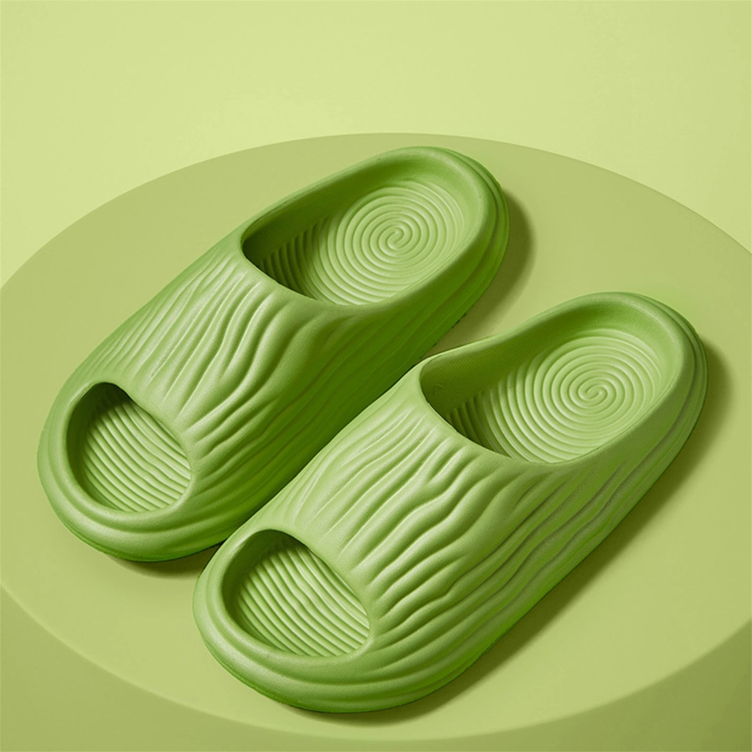 Women Men Slipper Couple Solid Anti-Slip Indoor Outdoor Slippers 