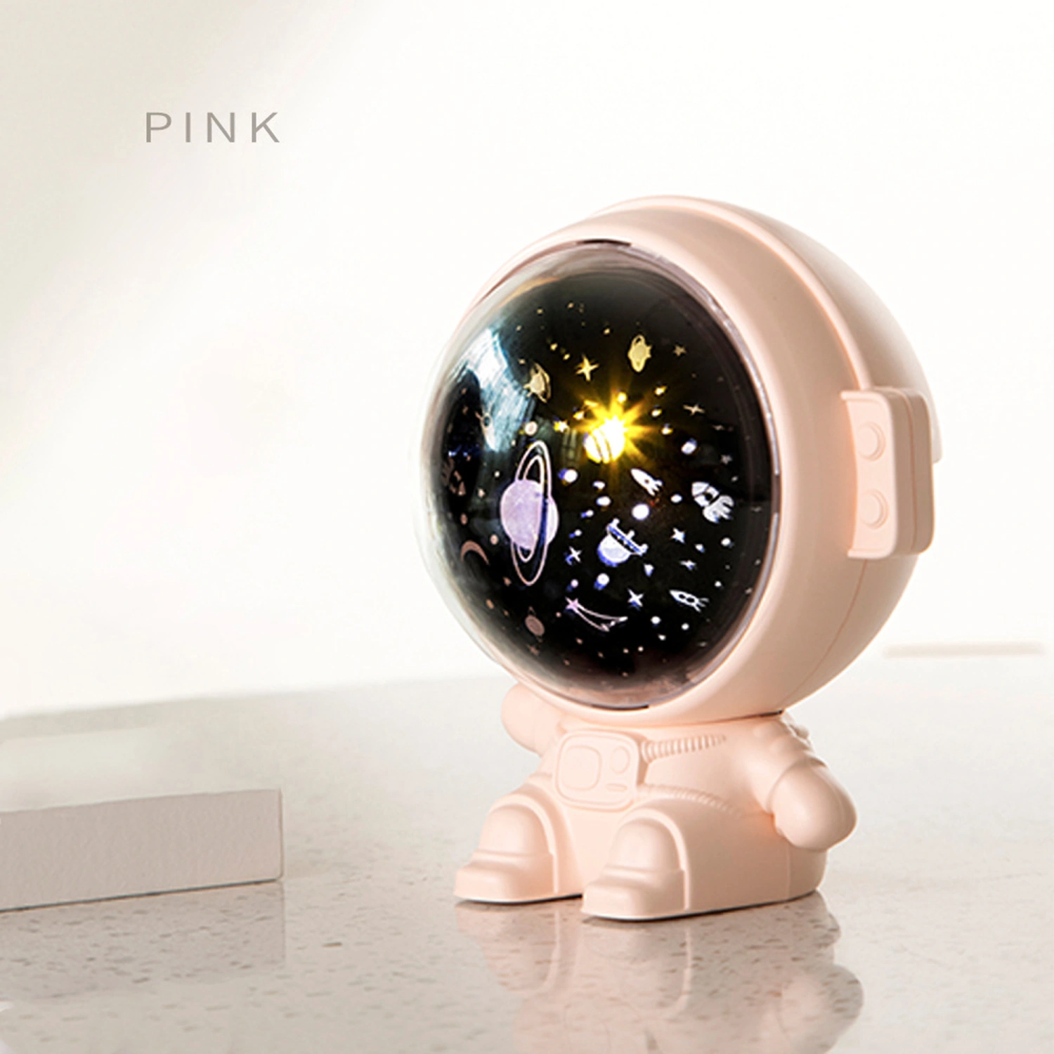 Star Night Lights for Kids, Astronaut Rotating Starry Projector Gift