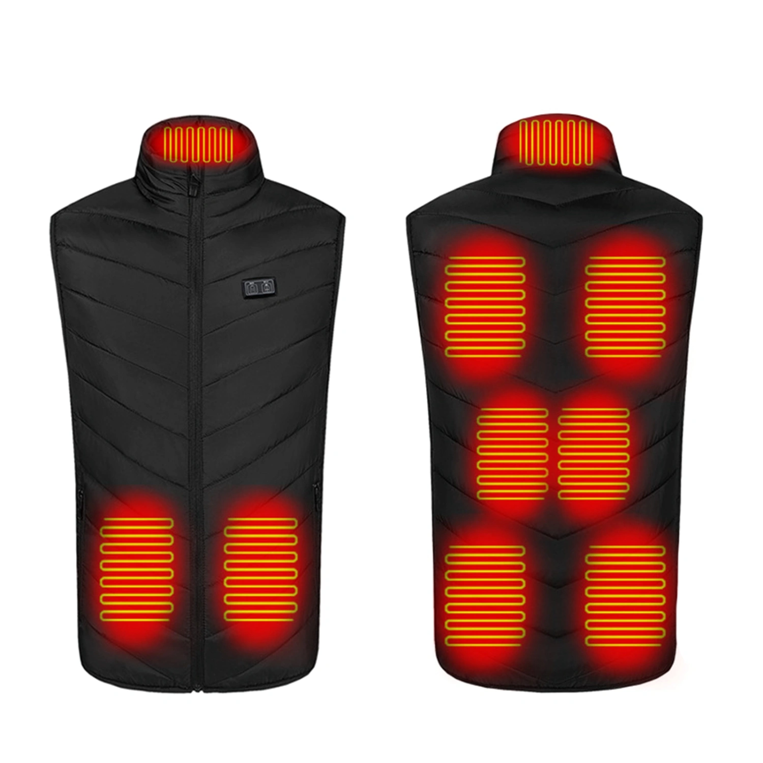 USB Electric Heating Vests, 3 Temperature Levels Heated Jacket