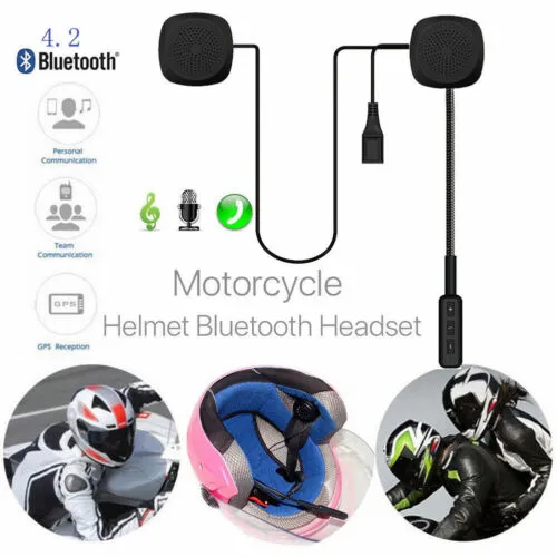 Earphone Wireless Bluetooth Connection Waterproof Motorcycle Helmet Headset
