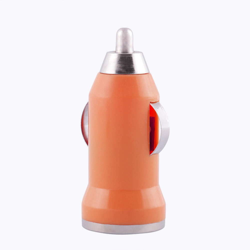 USB Smartphone Charger Monochrome Fall Resistant Automotive Electronics