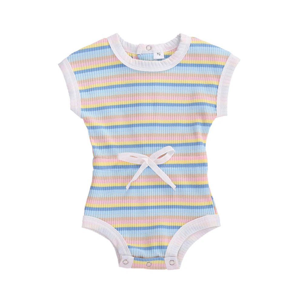 0-24 Months Toddles Round Neck Knitted Romper for Boys Girls