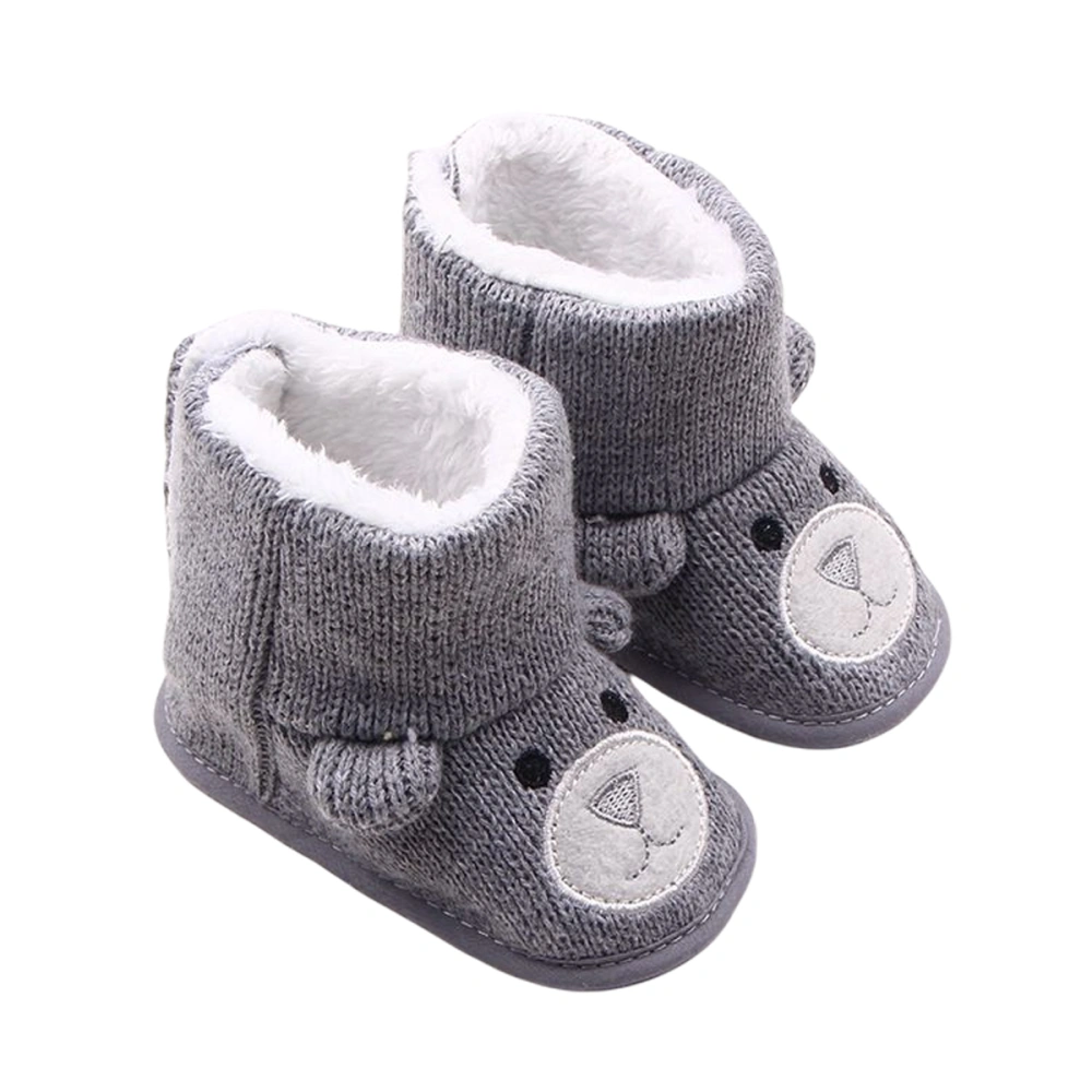 Little Baby Snow Boots, Prewalkers Soft Sole Anti-Slip Knitted Booties