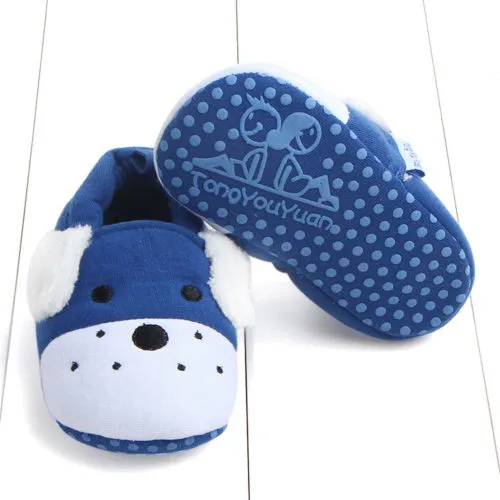 Baby Pea Shoes, Soft Sole Anti-Slip Cartoon Cute Animal Shapes Foot Wear