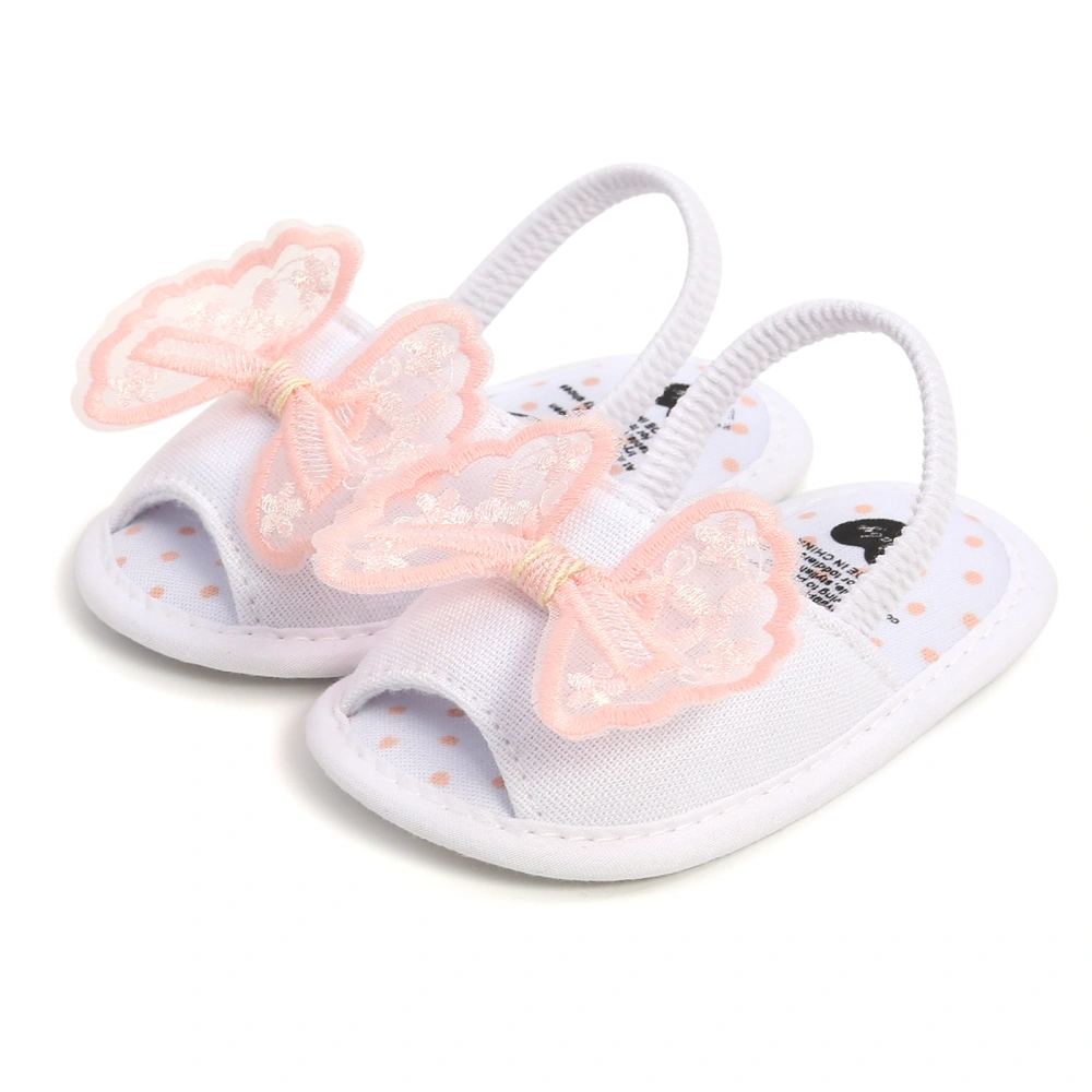 Kids Sandals, Girls Floral Embroidery Bowknot Walking Shoes Footwear