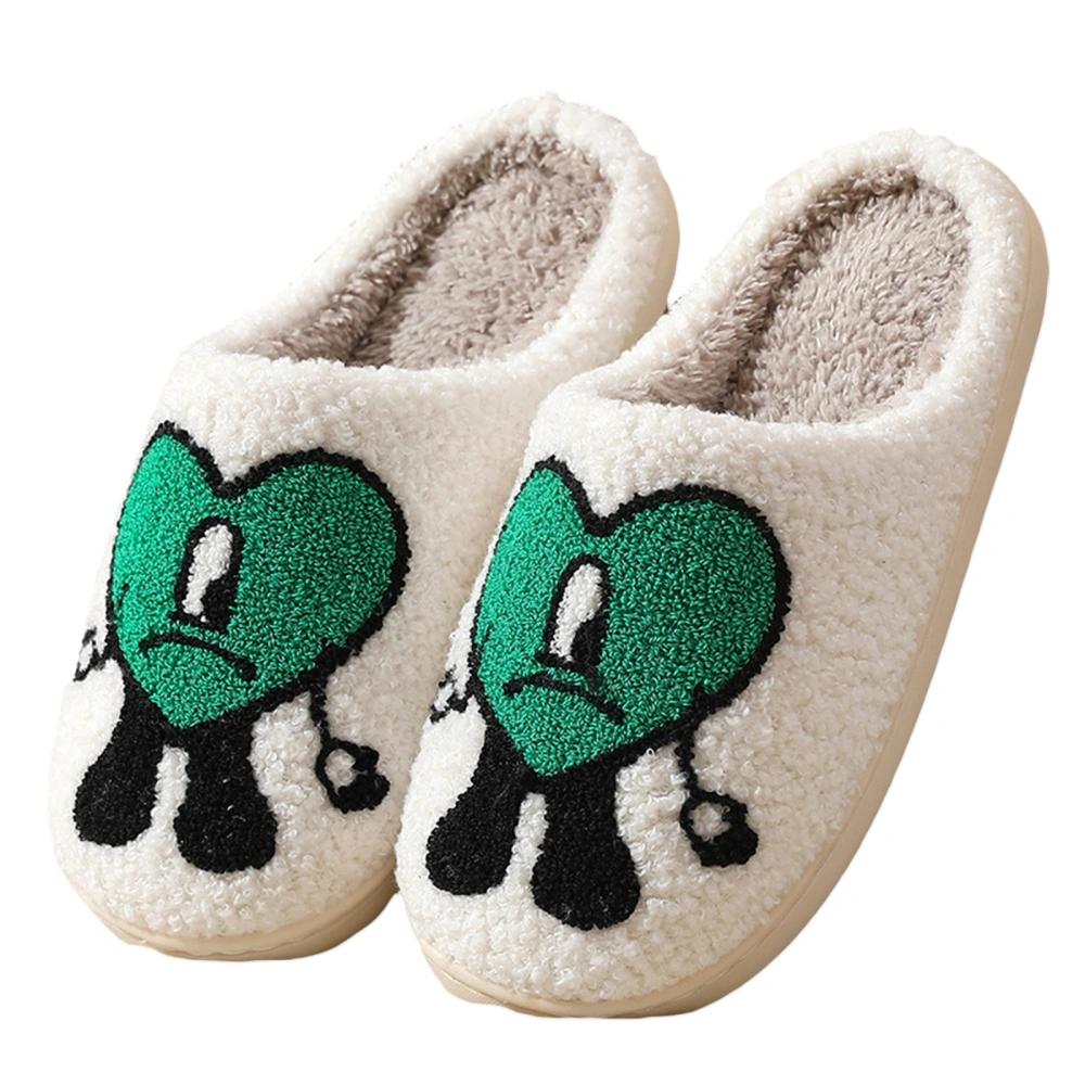 Fuzzy House Slippers Soft Warm Non Slip House Shoes for Women Men