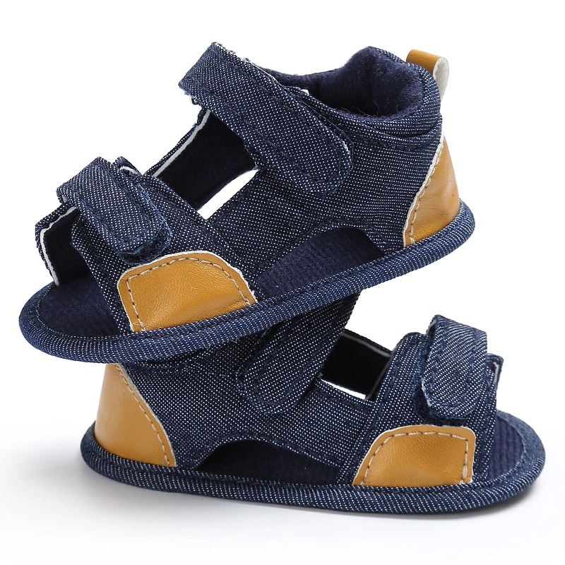 Infants Baby Summer Sandals Canvas Soft Sole Hollow Non-Slip Shoes