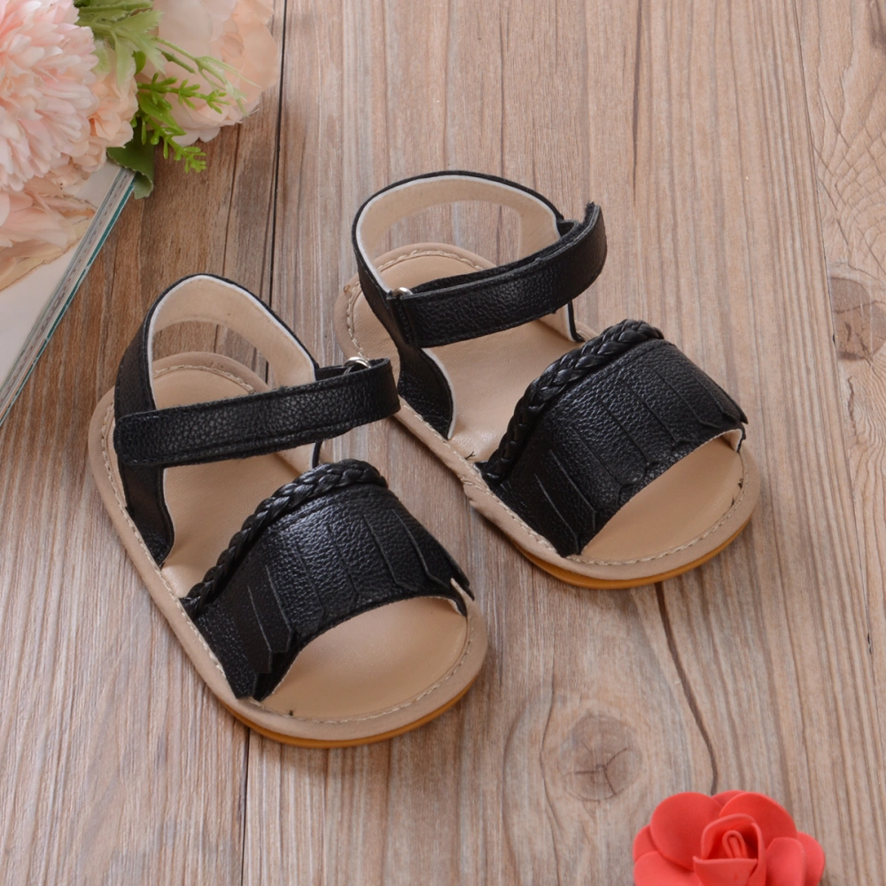 Newborn Baby Summer Sandals, Girls Casual Soft Sole Anti-Slip Crib Shoes