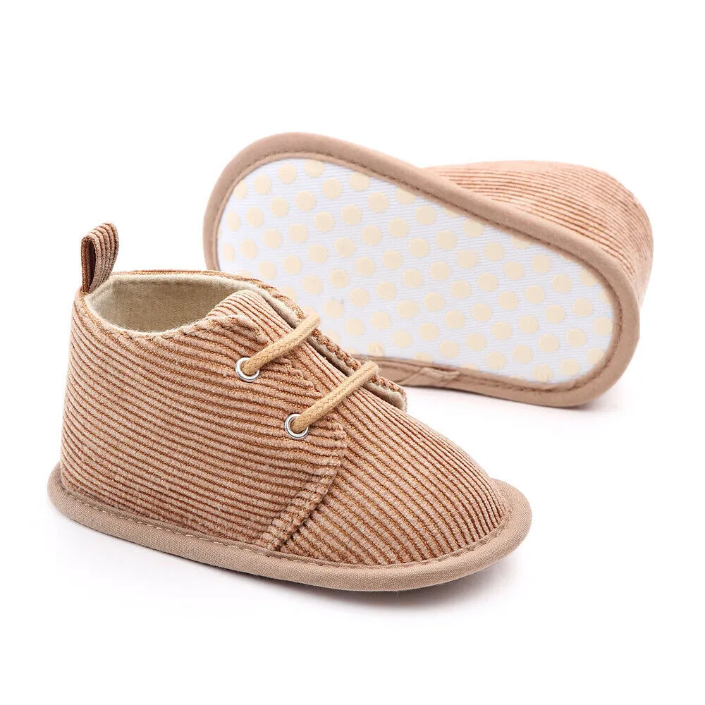 Boys Girls Casual Shoes, Soft Sole Anti-slip Shoes, Solid Color Ankle Boots