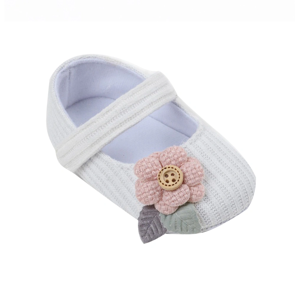 Toddlers Girls Anti Slip Shoes, Cute Style Shoes with Decorative Flower