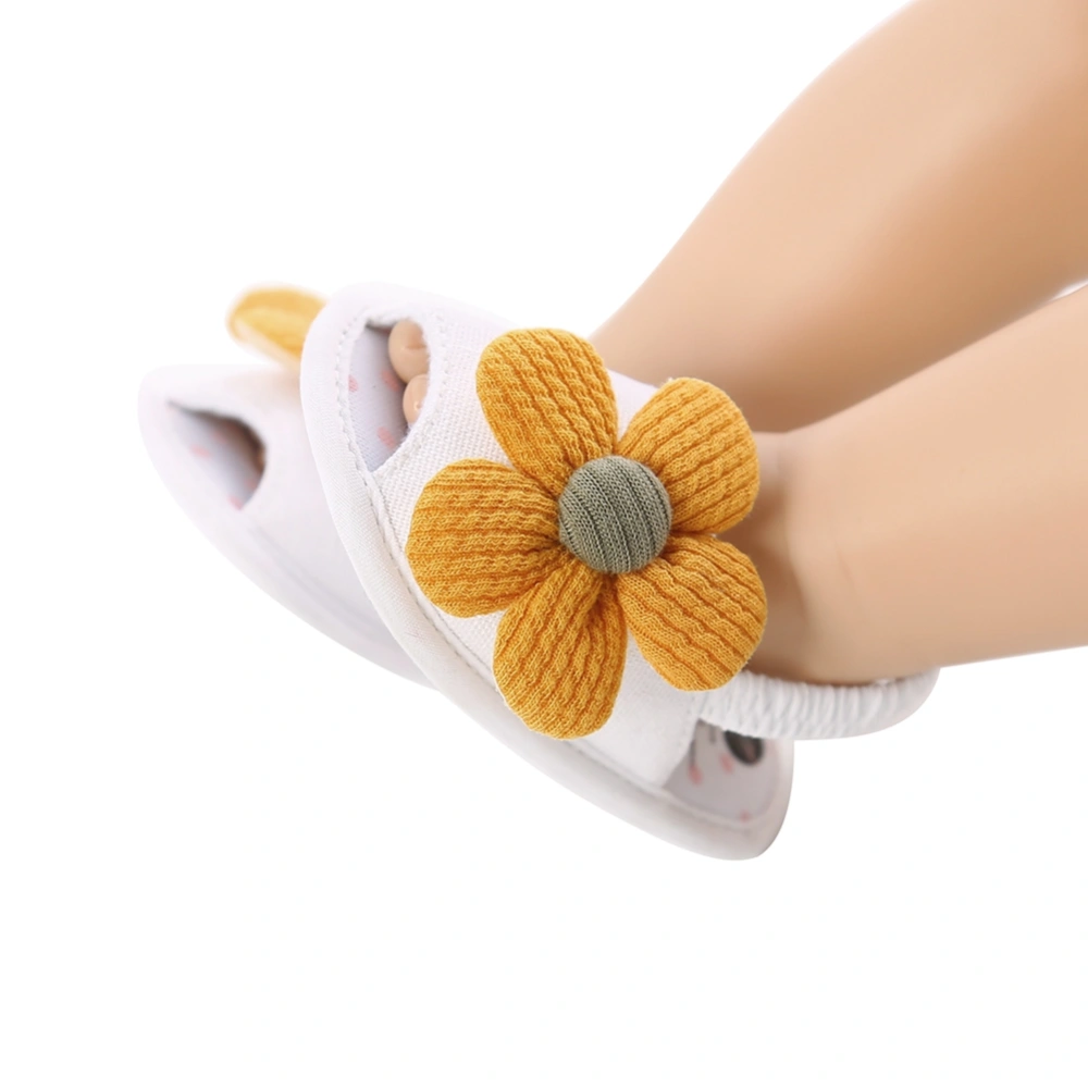 Baby Girl's Sunflower Princess Sandals Infant Summer Prewalker Sandals