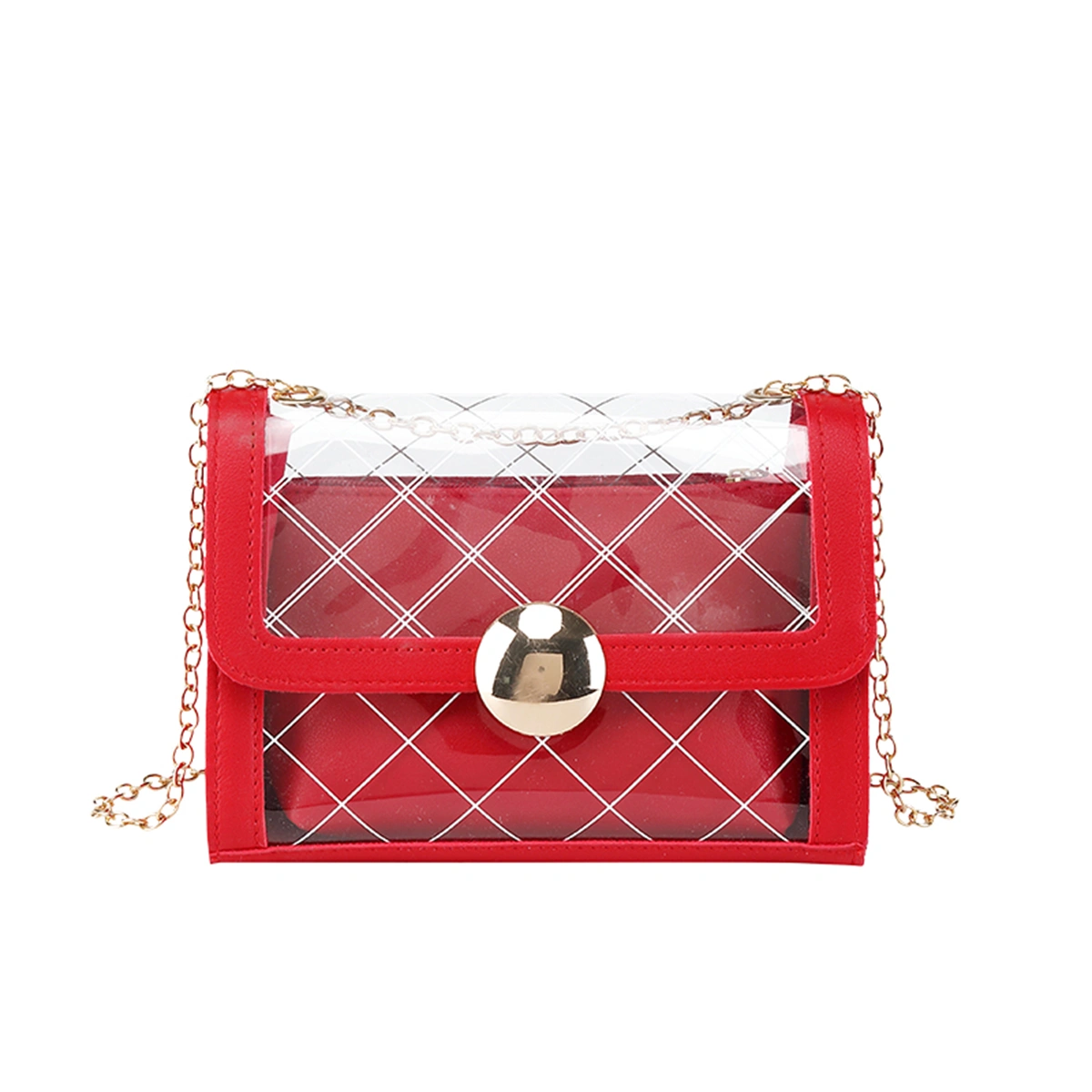 Ladies Crossbody Bag Purse Diamond/Stripes Waterproof Messenger Bag