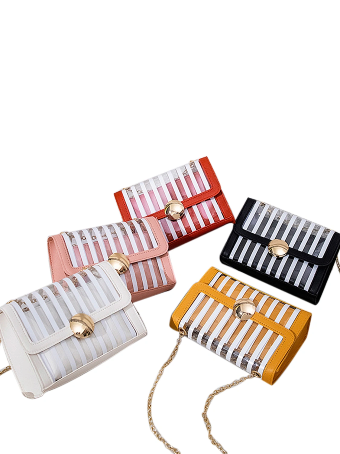 Ladies Crossbody Bag Purse Diamond/Stripes Waterproof Messenger Bag
