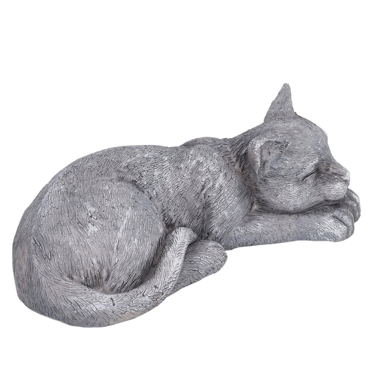 Imitation Stone Pet Memorial Tombstone Cat Dog Commemorative Resin Crafts Gravestone for Lawn Garden Outdoor YardCat Type B Rock Color