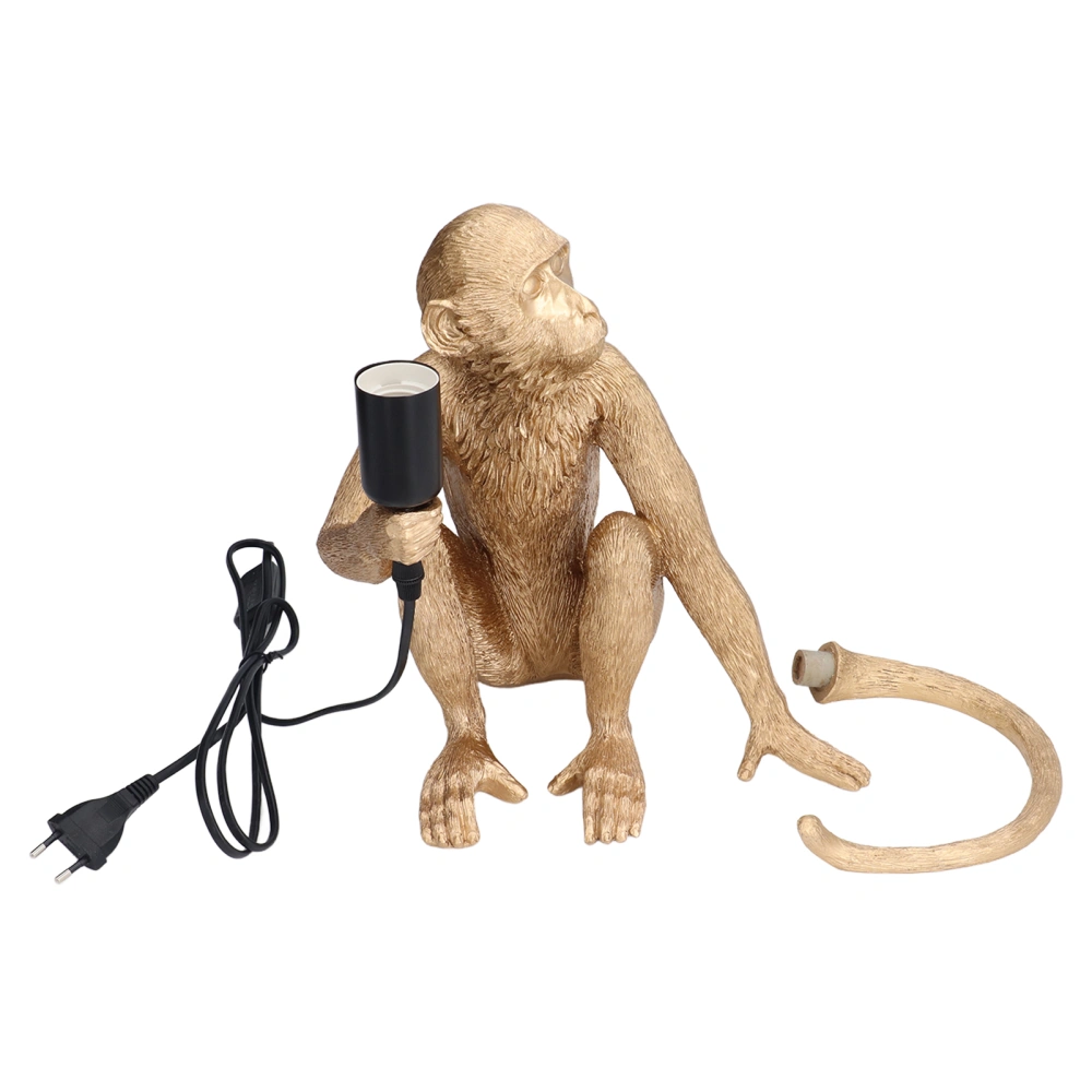 Monkey Lights Vivid Easy Replaceable Convenient Practical Attractive Decorative Lamp for Library Voltage 110‑220VEU Plug