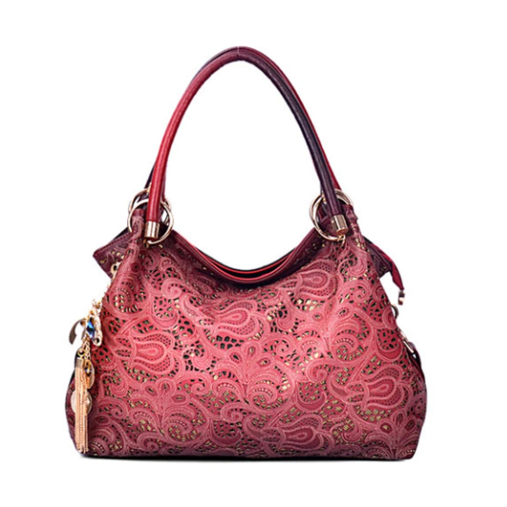 Ladies Sequins Tote Bag, Gradient Color Casual Handbag Messenger Bag