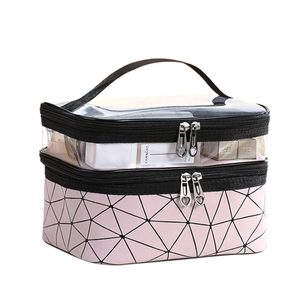 Multi Functional Cosmetic Storage Bag, Large Capacity Portable Makeup Bag