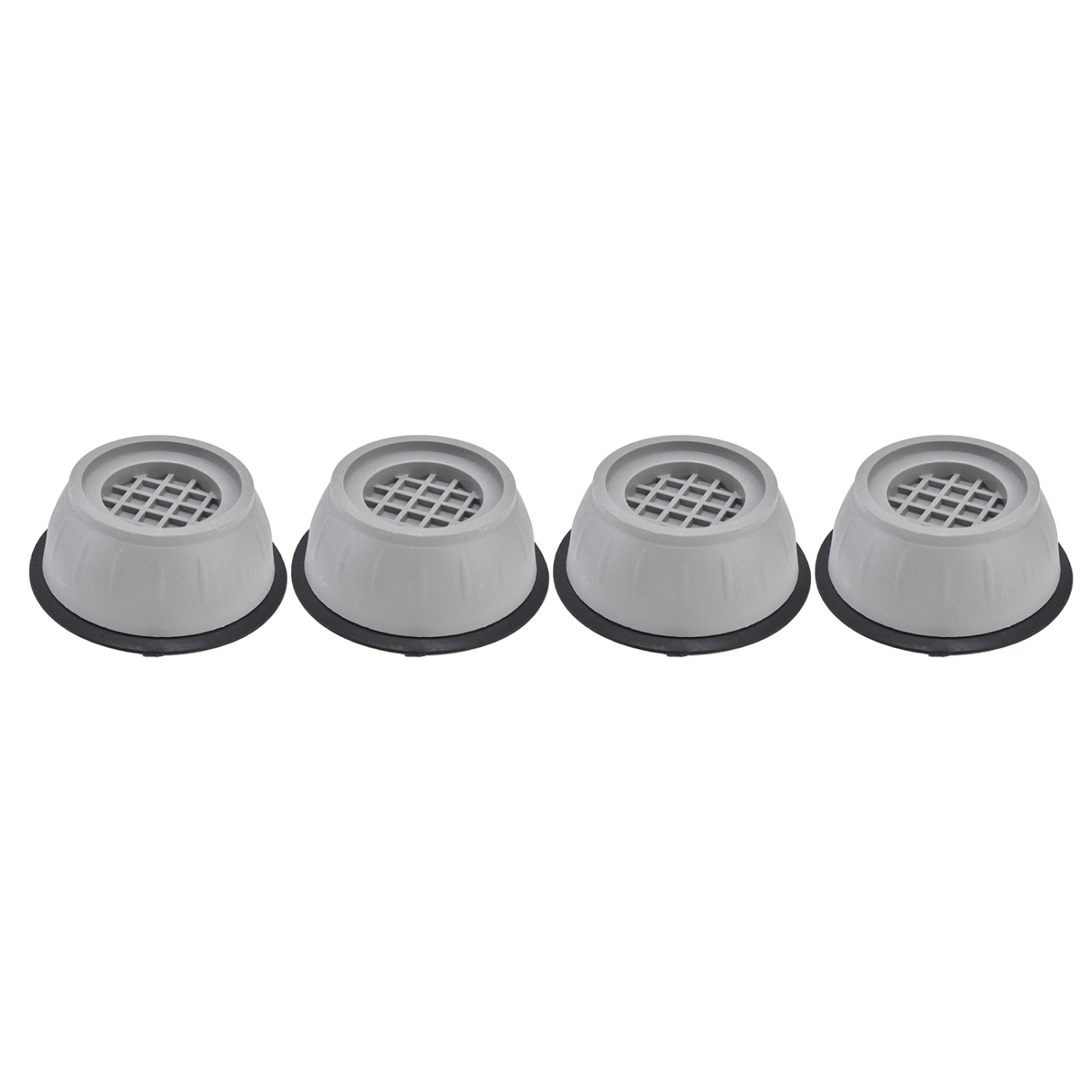 4pcs Washing Machine Pad Shockproof Noise Cancelling Prevent Slip Washer Foot Cushion for Refrigerator Dryer9cm Diameter