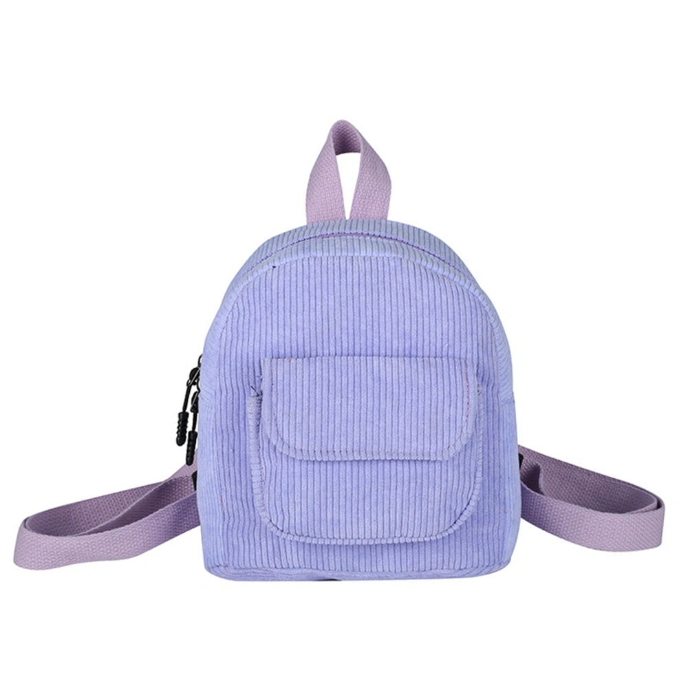 Female Backpack, Small Solid Color Handbag Knapsack Shoulders Bag