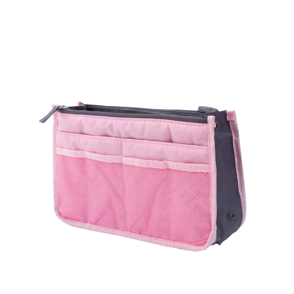 Travel Cosmetic Pouch Multiple Pocket Capacity, Intimate Handle