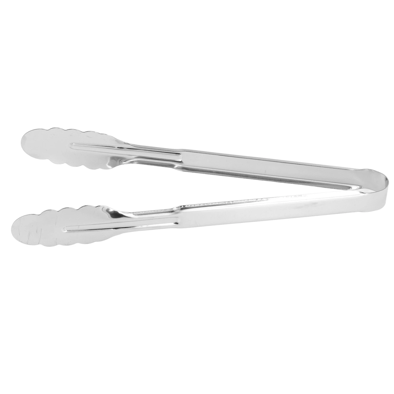 Food Tong 304 Stainless Steel Thickened Multipurpose Barbecue Cooking Tong for Kitchen Camping24.5cm