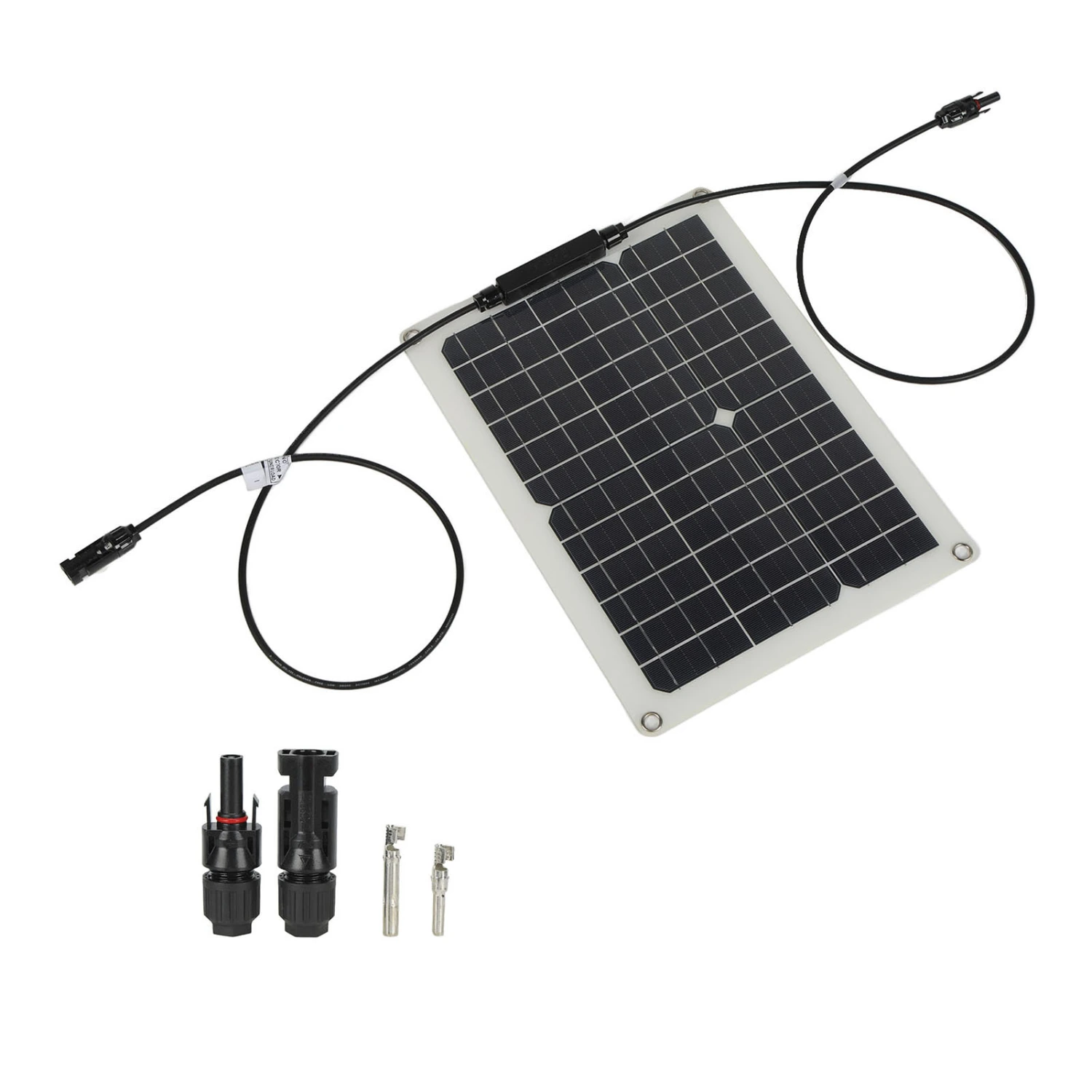 15W 18V Solar Cell Panel Monocrystalline Solar Panel Portable Solar Panel Kit for Car BoatSolar Panel