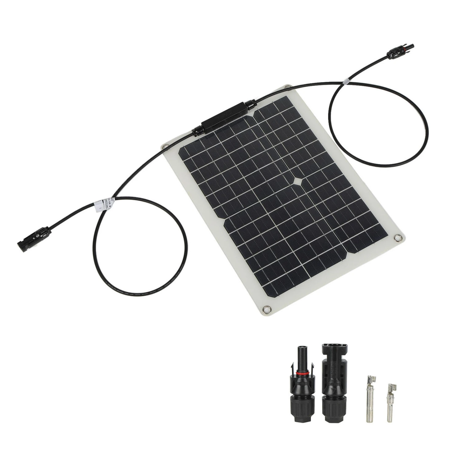 15W 18V Solar Cell Panel Monocrystalline Solar Panel Portable Solar Panel Kit for Car BoatSolar Panel