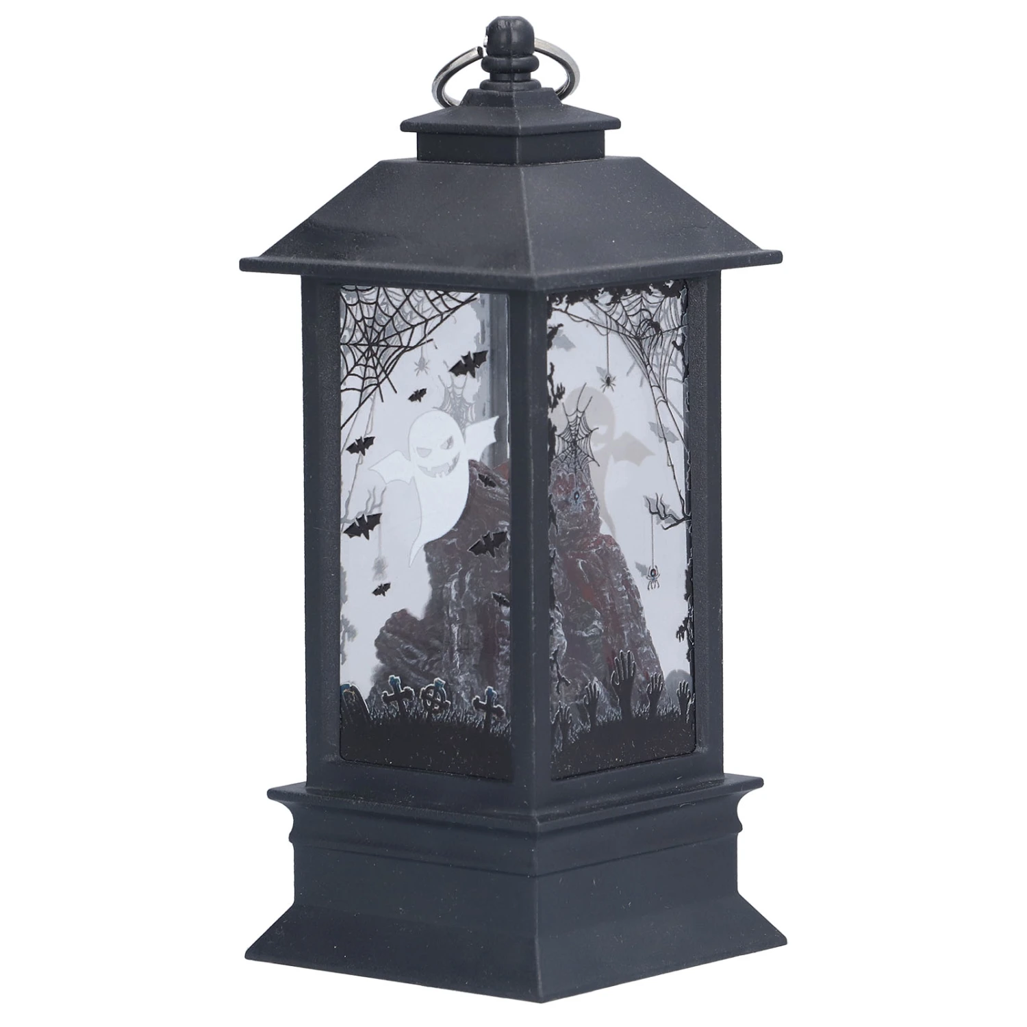 Halloween Lanterns Battery Operated Halloween LED Candle Lantern Decoration for Indoor Outdoor UseGhost