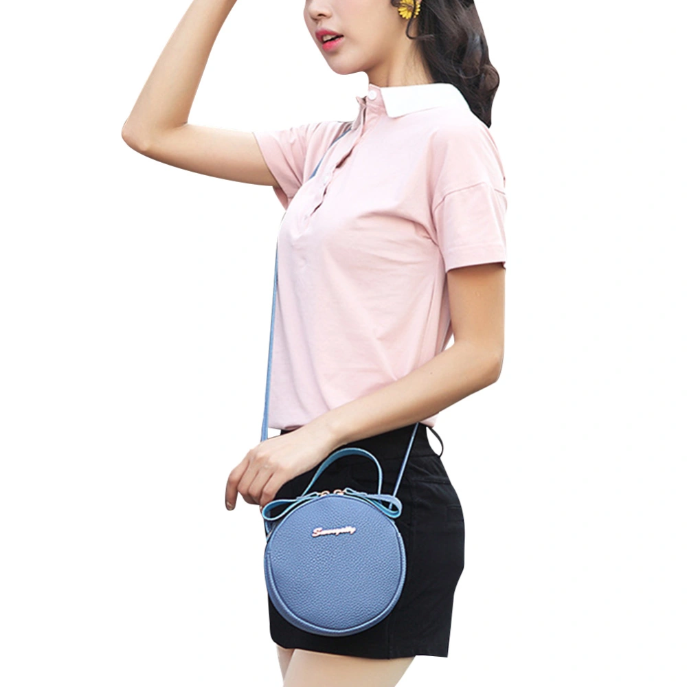 Women's Waterproof Messenger Bag, Round Shape Cross-Body Bag