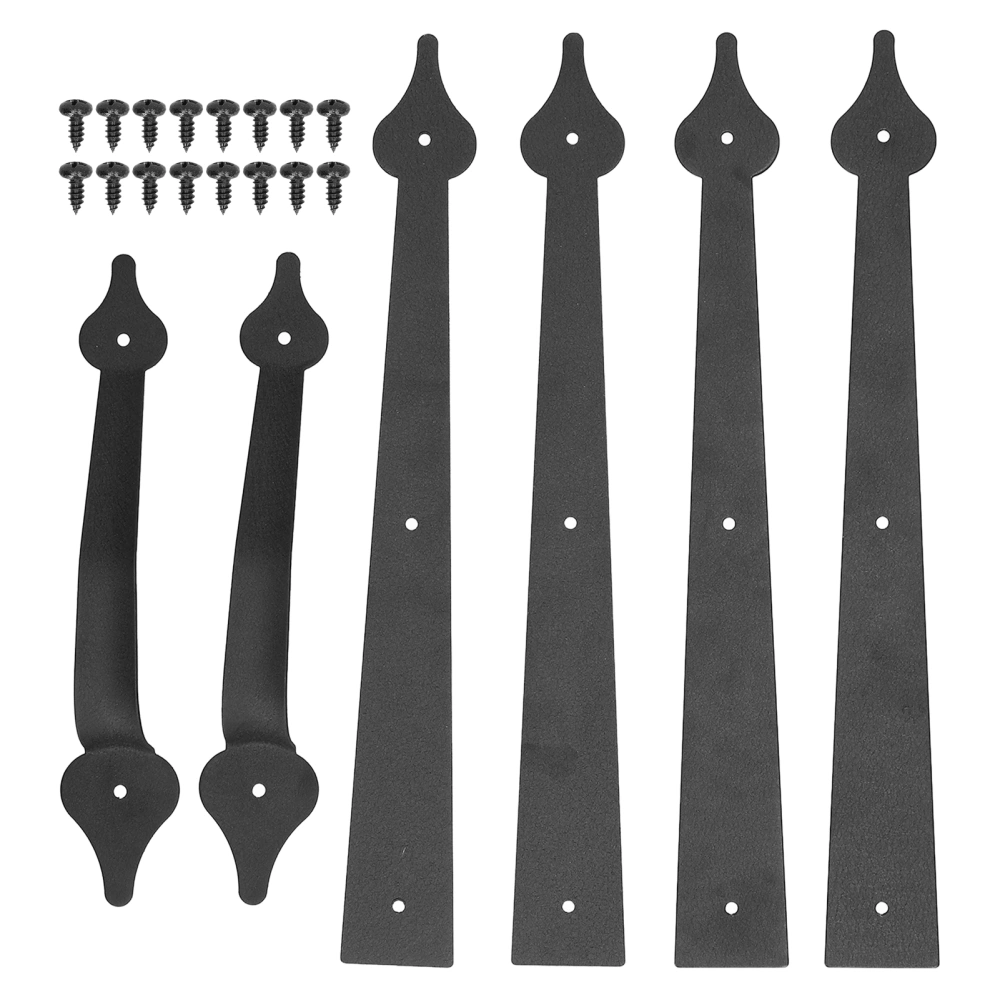 American Style Garage Handle Wrought Iron Garage Door Decoration Garage Door Hardware