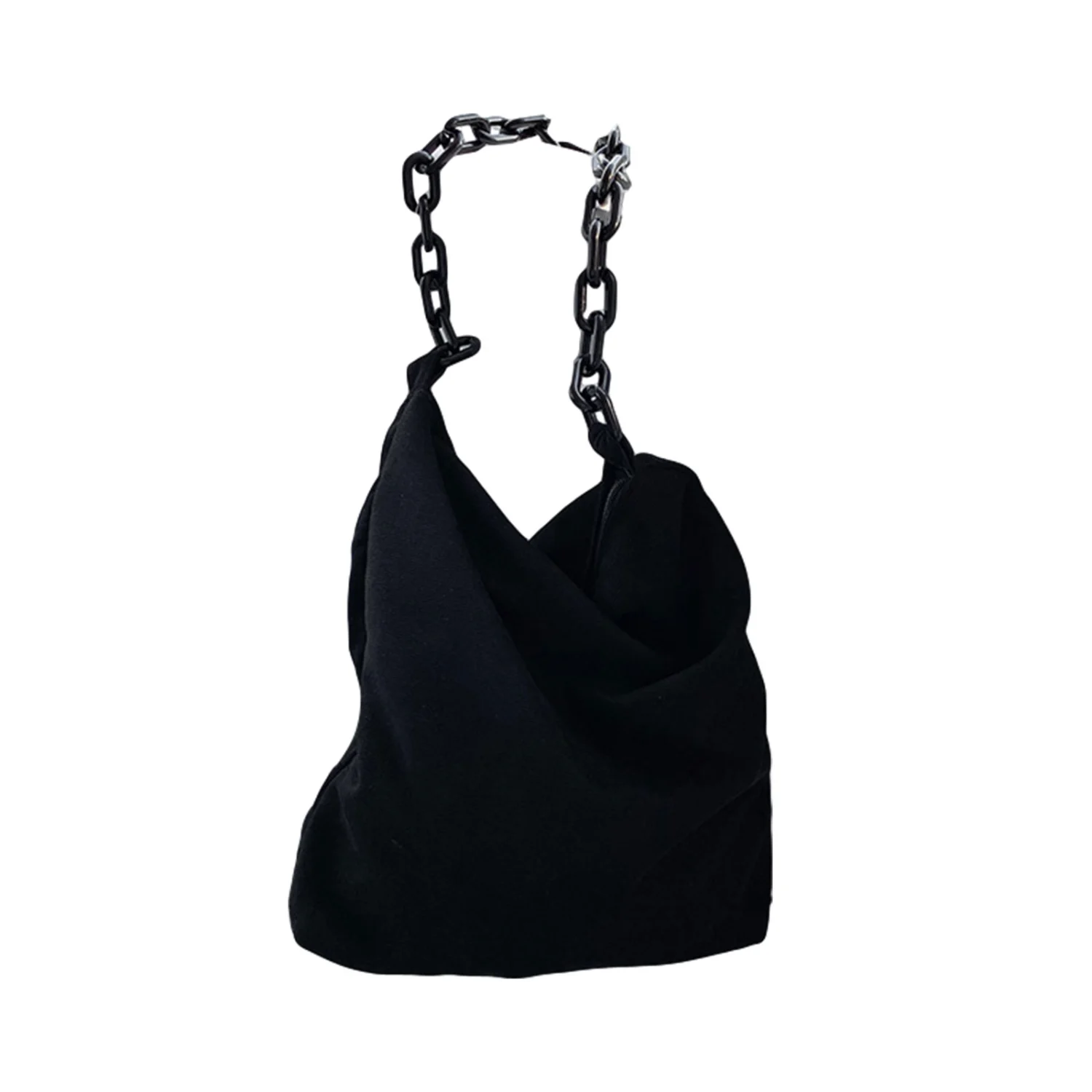 Female Single-Shoulder Bag, Solid Color/ Leopard Print Handbag