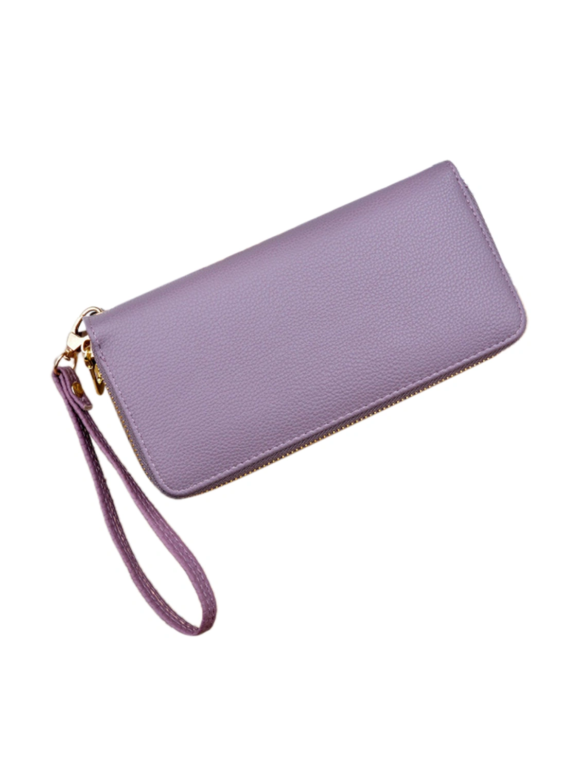 Women's Wallet, Texture Long Zip Around Ladies Purse Organizer