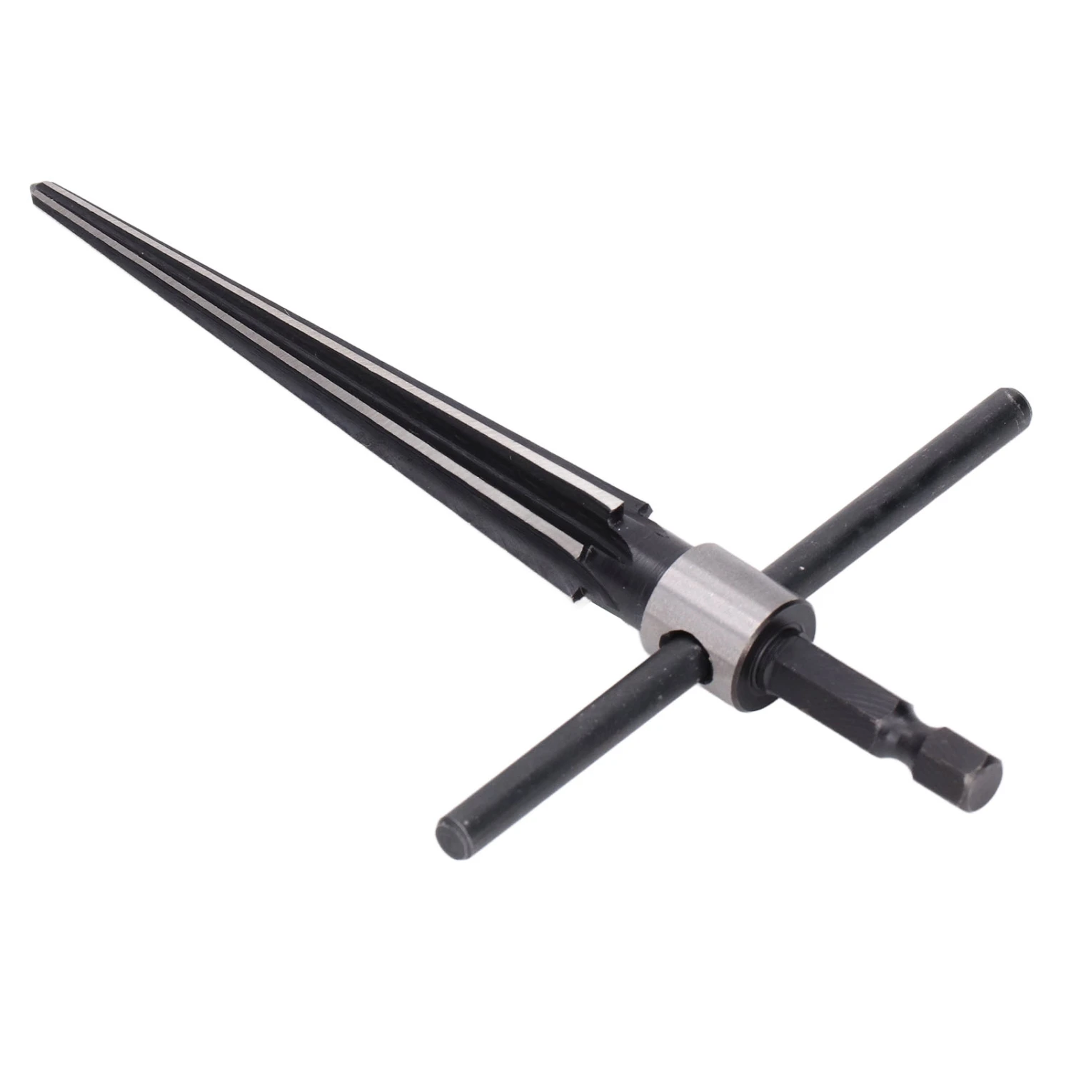 Reamer T Shape Handle Fine Workmanship High Hardness High Speed Steel Tapered ReamerHex Handle Taper Reamer 3‑13mm