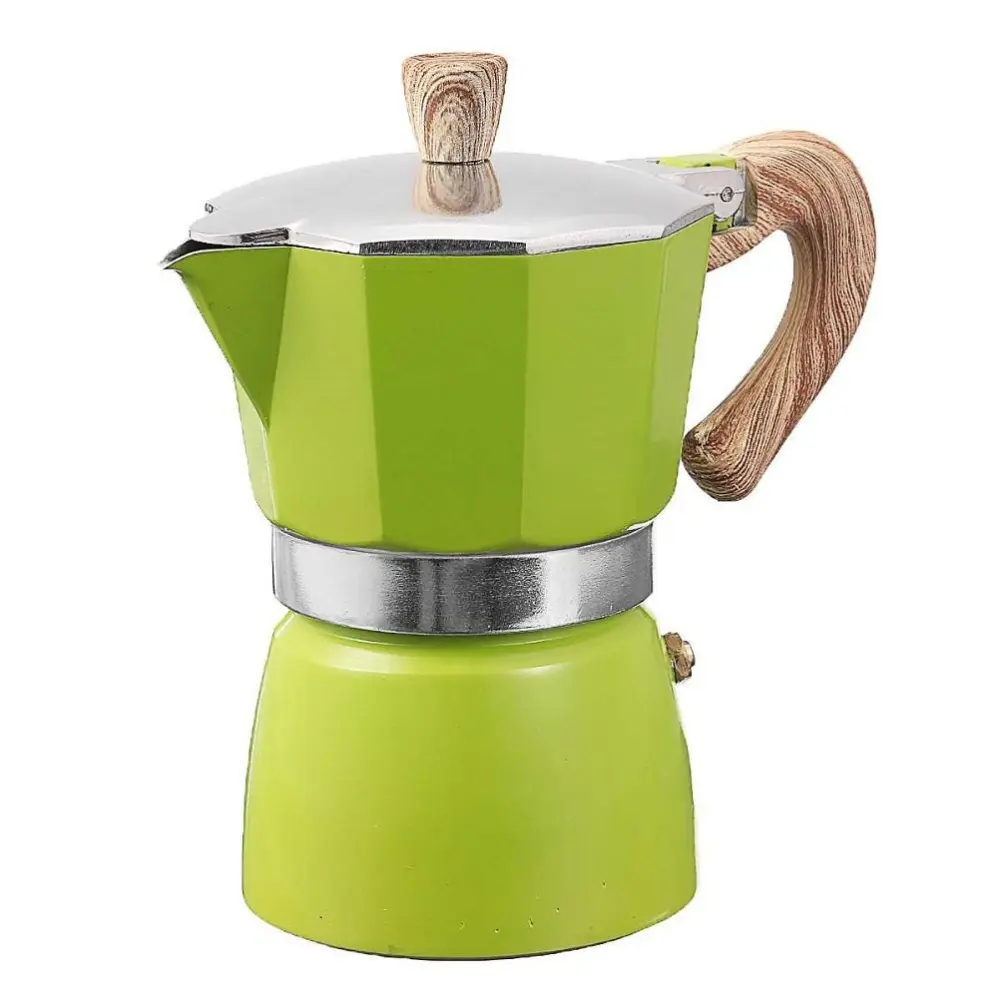 150ML/300ML Portable Aluminum Italian Style Espresso Maker Moka Pot Coffee Maker Household Mocha Cold Extract Pot for Making Cappuccino Latte