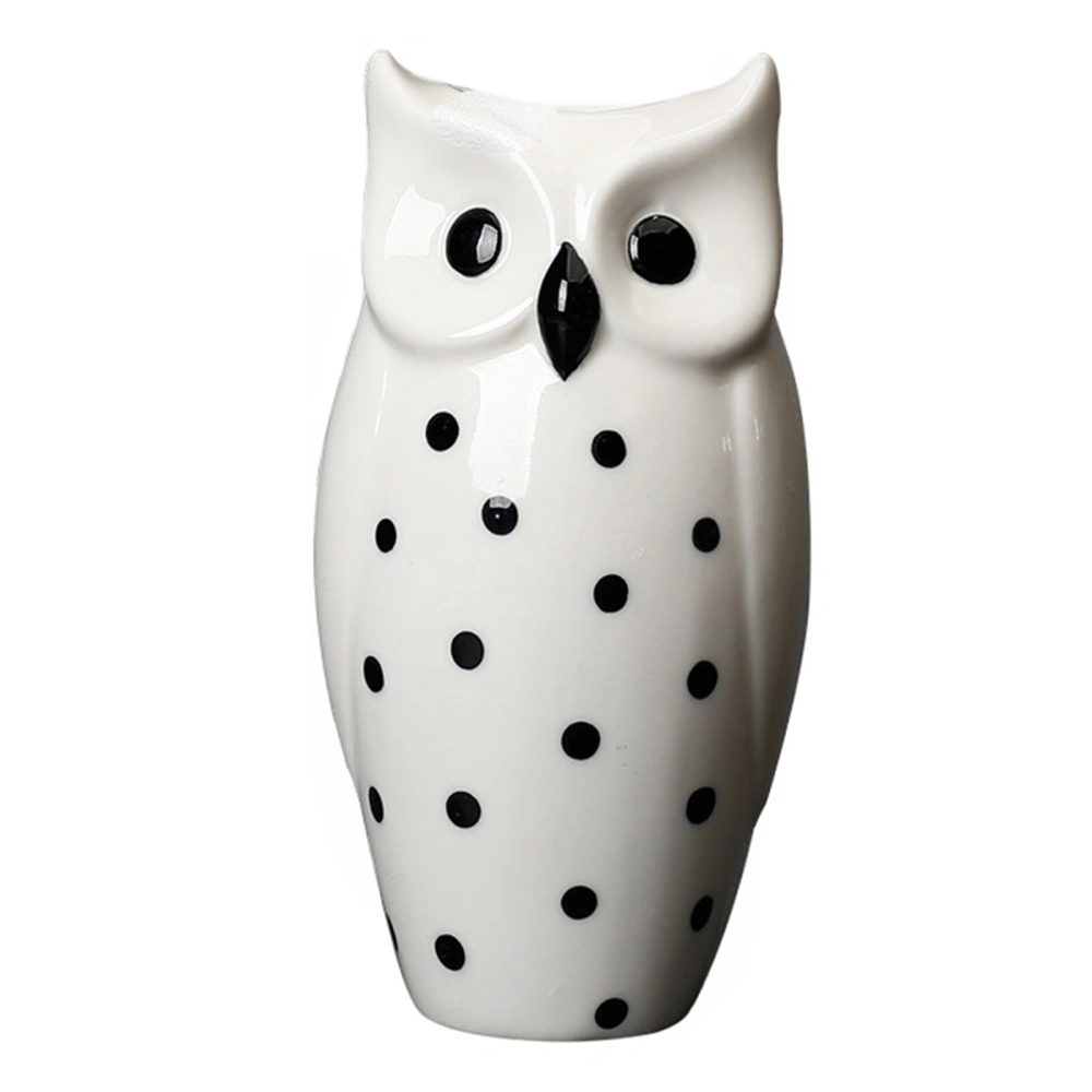 Flower Pots Nordic Modern Vase Decoration Owl Decorative Ceramic Desktop Crafts Ornament