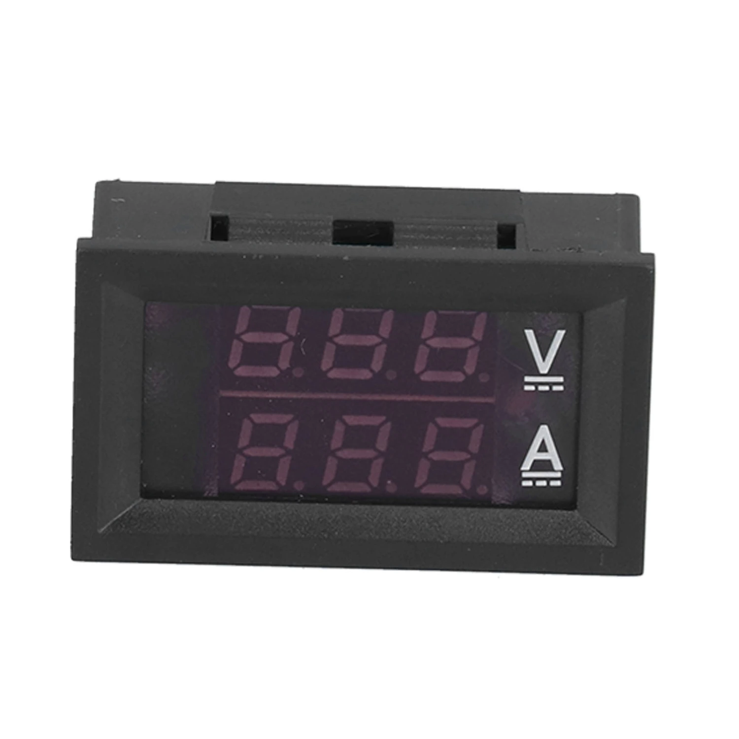 Voltage Current Display Meter Tester DC4.5V100V Red Blue LED Digital Voltmeter Ammeter Indicator Panel(50A with Shunt 75mΩ )