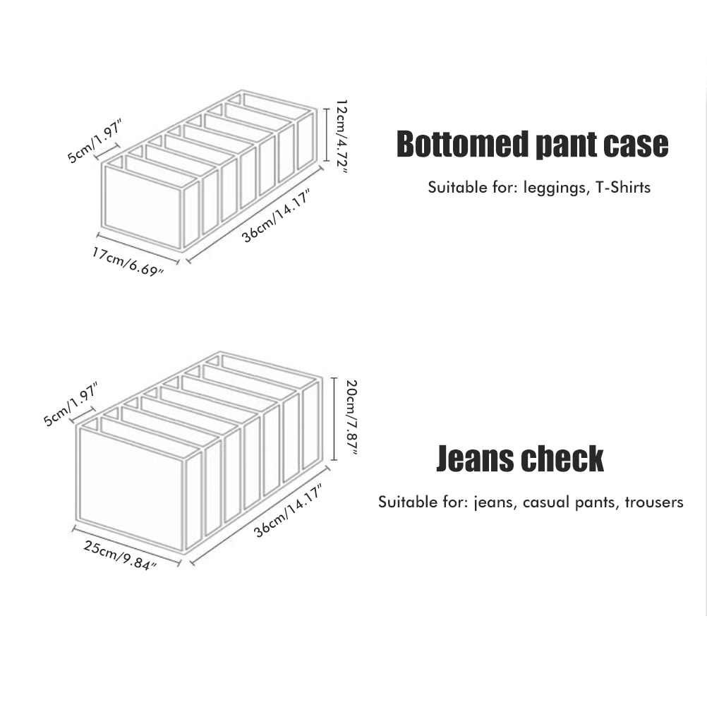 Wardrobe Clothes Organizer Closet Storage Baskets Save Space Clothing Storage Box Portable Storage Containers for Bedroom