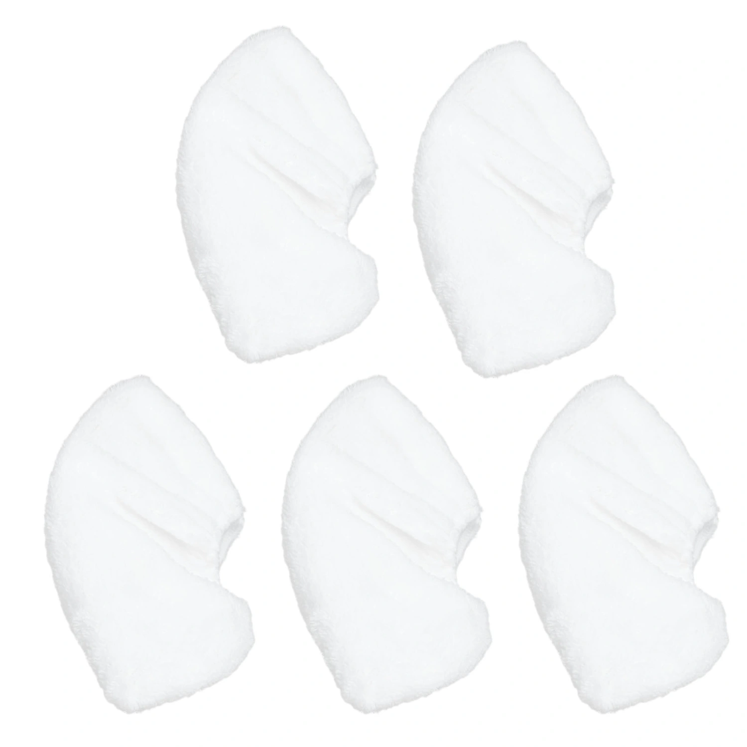 5PCS Steam Mop Pad Microfiber Steam Mop Pad Steam Nozzle Part for Karcher SC1 SC2 SC3 SC4 SC5 SV7