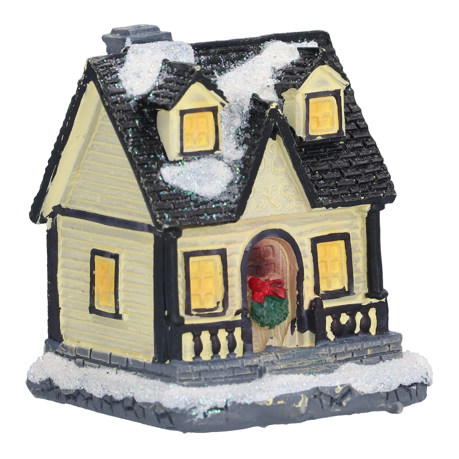 Christmas Village LED Light Environmentally Friendly High Brightness Christmas Illuminated House for Decoration Gifts