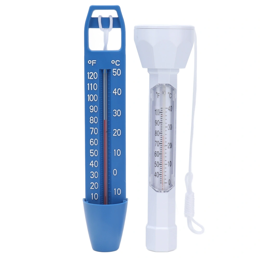 Floating Pool Thermometer Set Multi Unit Durable Waterproof Water Thermometer with Lanyard