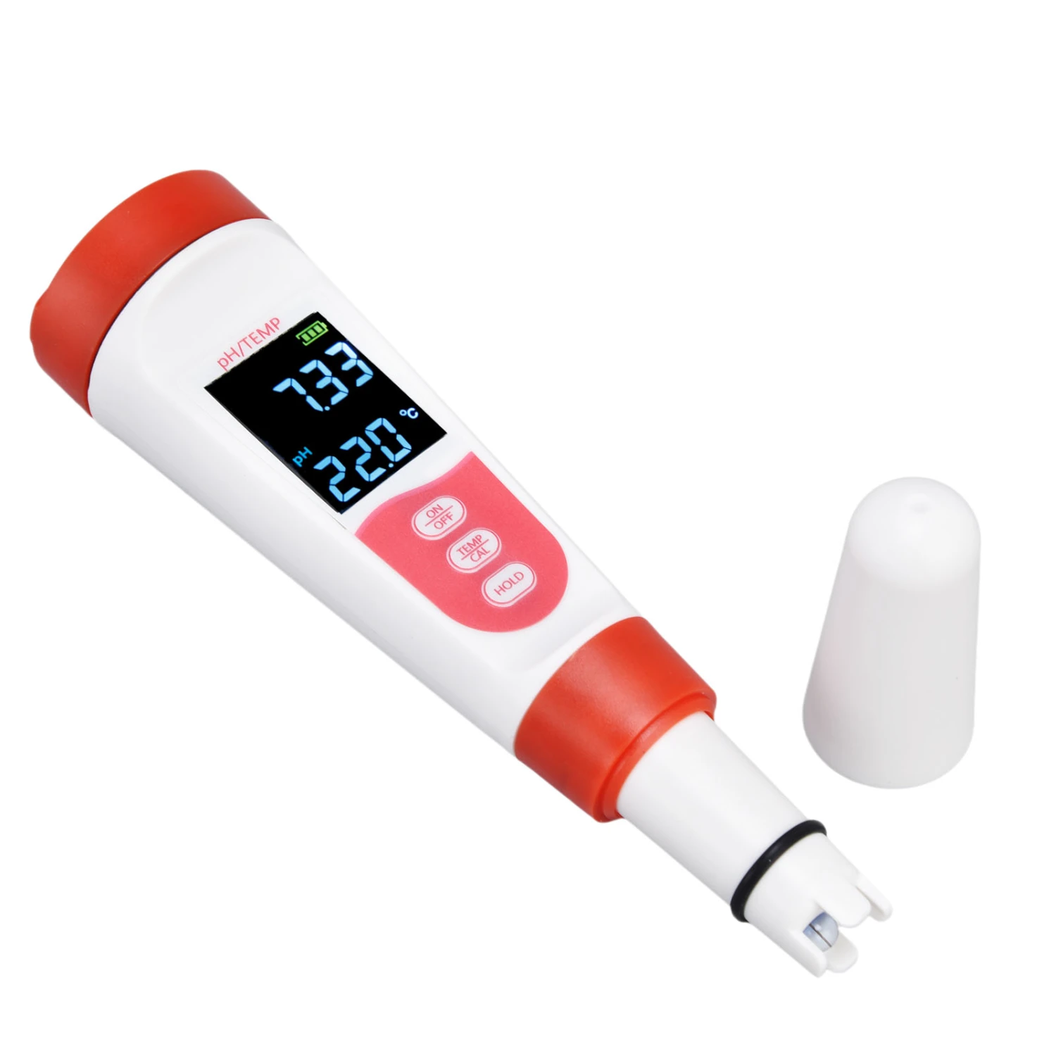 PH Tester Strong Operability LCD Mode Accurately Measure Durable Material Water Quality Meter